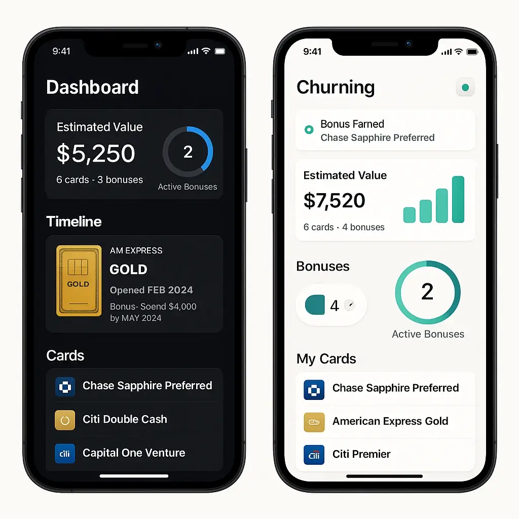 💳 Credit Card Churning App : Are you Interested in Credit Card?