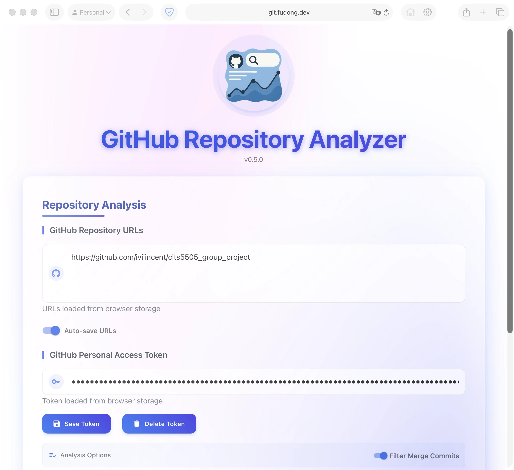GitHub Repo Analyser