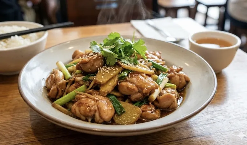 Ginger Scallion Chicken