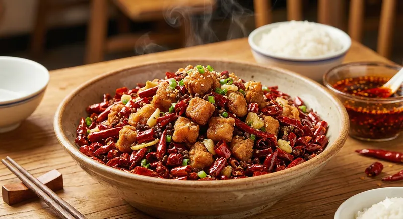 Laziji (Spicy Fried Chicken)