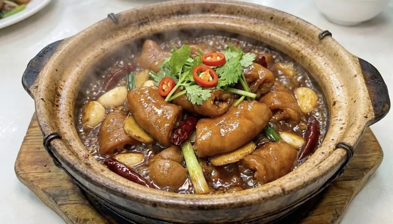 Sizzling Pork Intestines