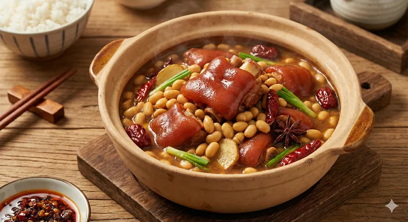 Soybean Braised Pork Trotters